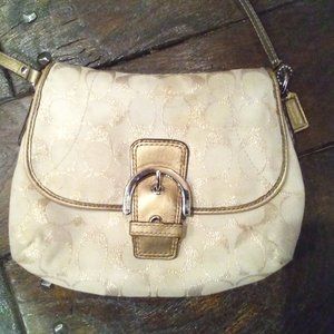 Vintage Coach Glitter Collection, Cross body purse